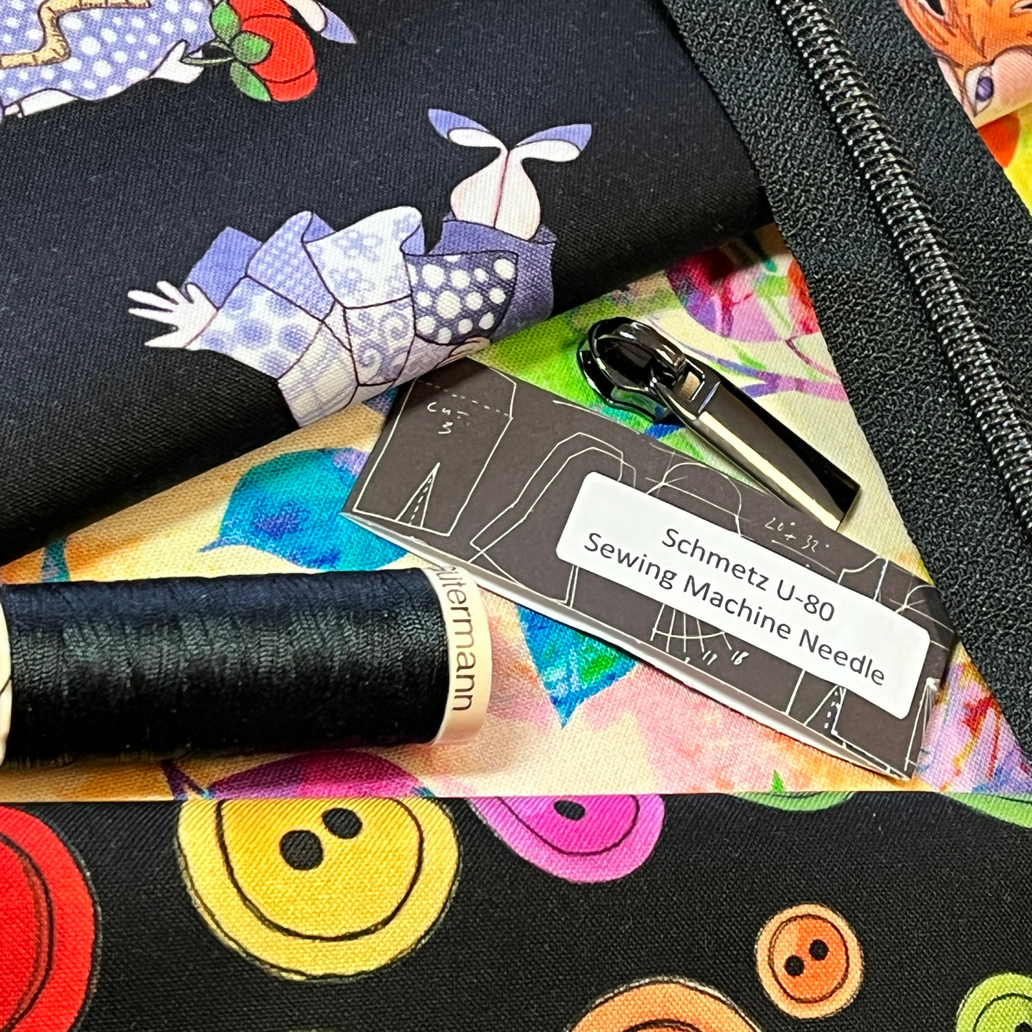 BTO Sewing Project Kit - Featuring Anna Tote by Sallie Tomato in Loralie Fabric Designs