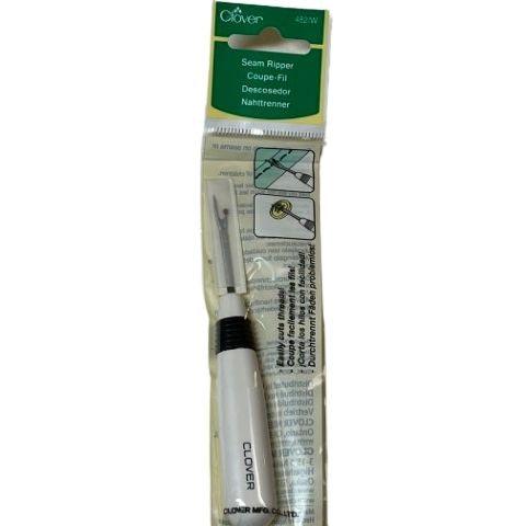 Clover Seam Ripper - White - Cool Stitches