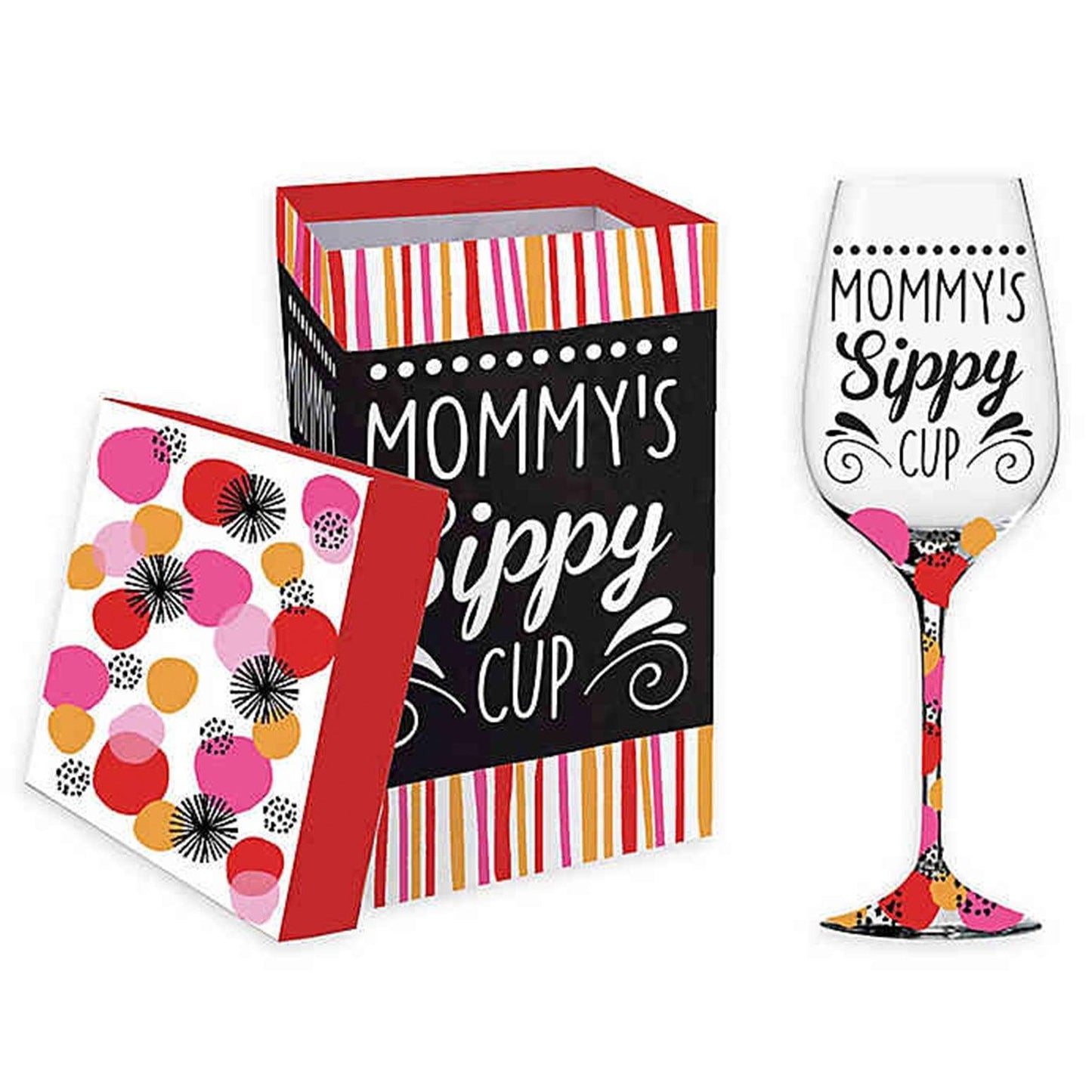 Mommy's Sippy Cup Coordinating Gift Box - Cool Stitches