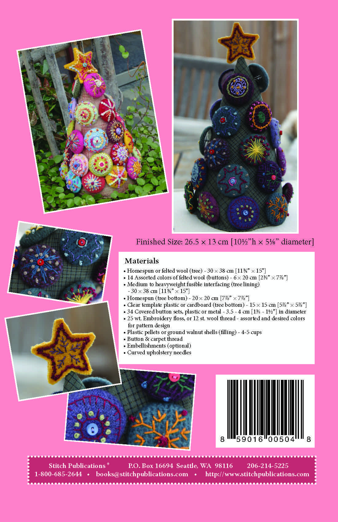 Pattern: Macaroon Christmas Tree by Reiko Kato